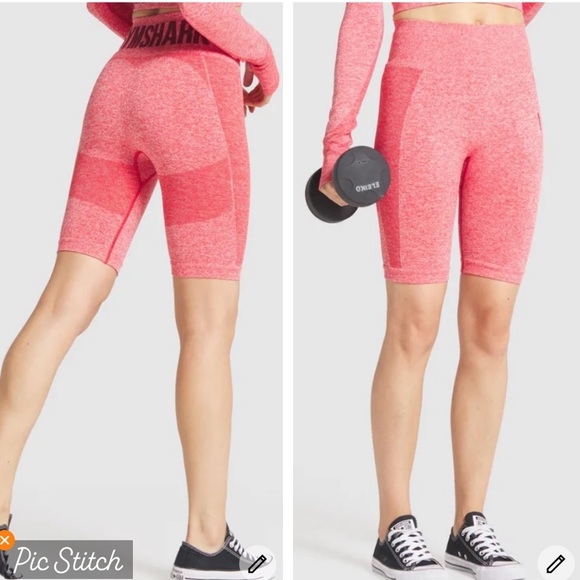Gymshark Pants - Gymshark 9” shorts Seamless High-Waist Bike Shorts